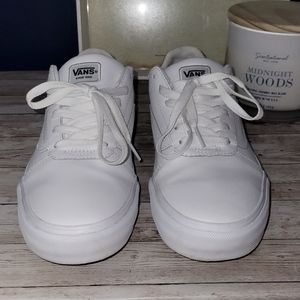 White Vans with Deluxe Comfort